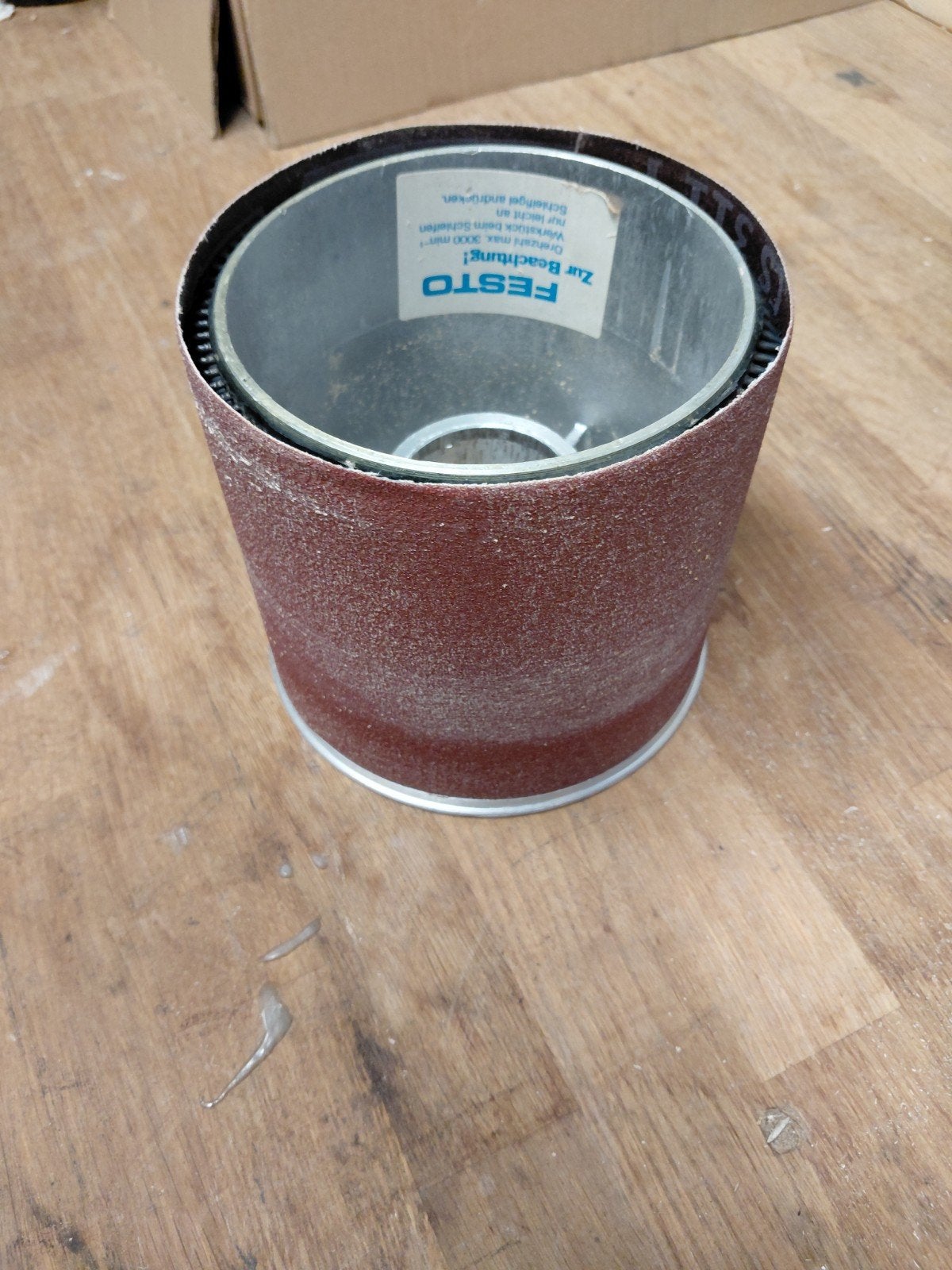 boule de ponçage, boule de ponçage pour toupet, alésage 50 m, Enlèvement