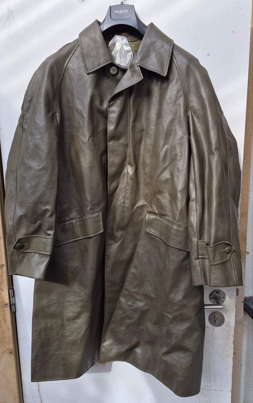 Imperméable Militaire Belge ABL Vintage 1982 Seyntex, Enlèvement ou Envoi, Autres, Vêtements ou Chaussures