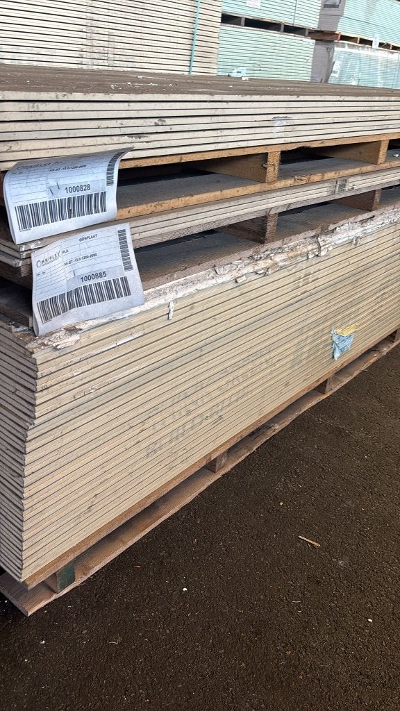 Panneau de gypse KNAUF ST AK 12,5 mm 1200x2600, Enlèvement, Comme neuf, Autres matériaux, Moins de 20 mm