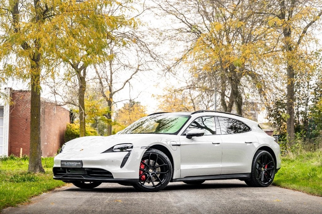 Porsche Taycan 4S Sport Turismo * BOSE * ACC * Pano * Matrix, Auto's, Automaat, Dealer onderhouden, Verwarmde buitenspiegels, Leder