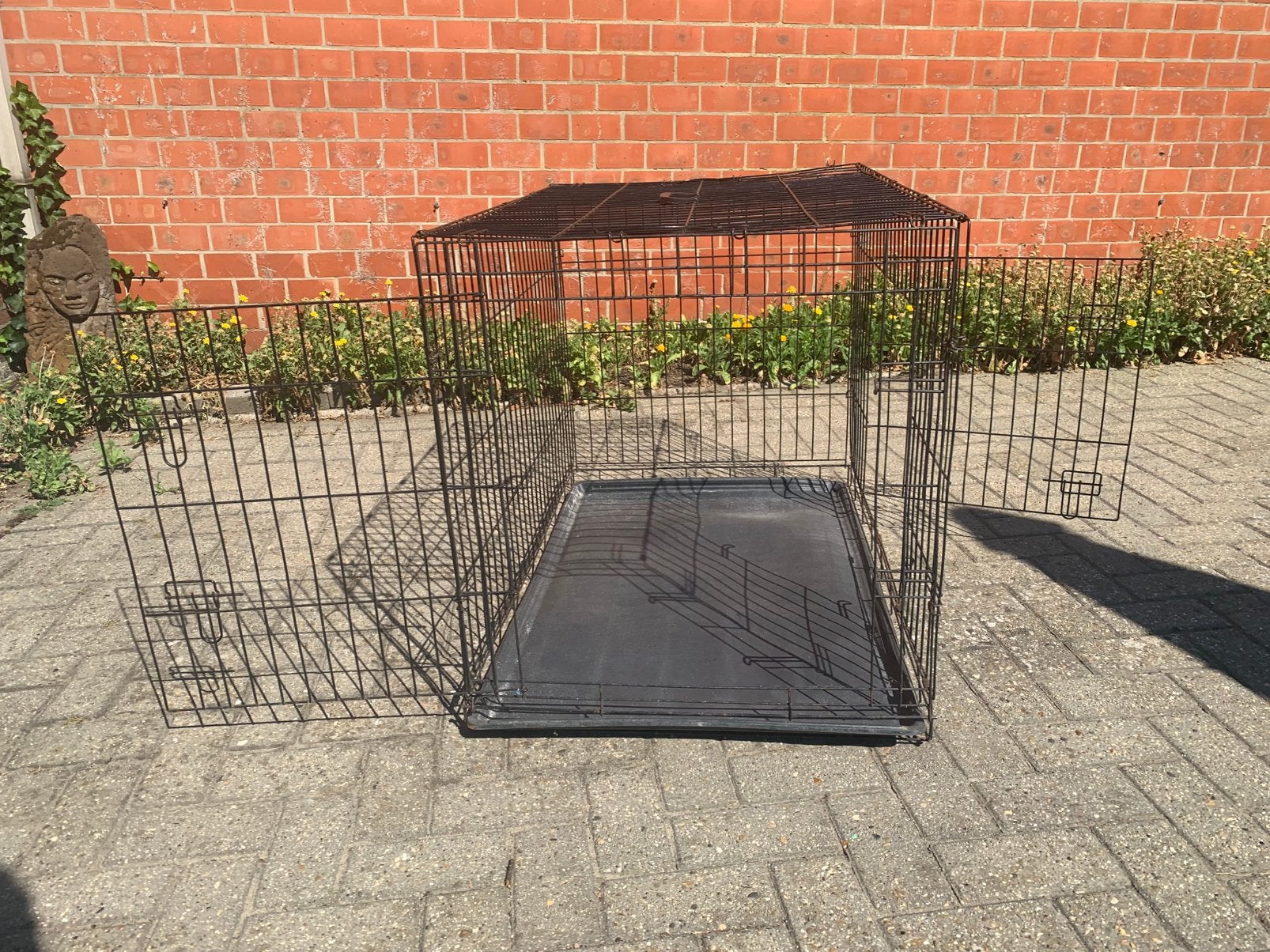 Grote bench, Dieren en Toebehoren, Hondenhokken, Ophalen, 65 tot 100 cm, Hondenhok, 110 cm of meer