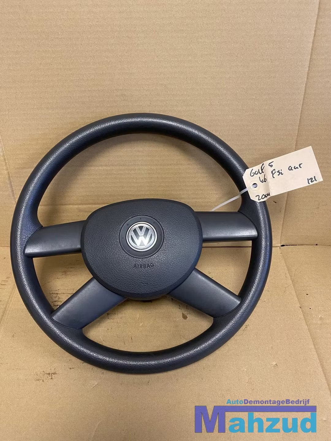 VW POLO 9N GOLF 5 Stuuwiel stuur met airbag, Auto-onderdelen, Besturing, Gebruikt, Volkswagen, Volkswagen AG, Vw@volkswagen.de