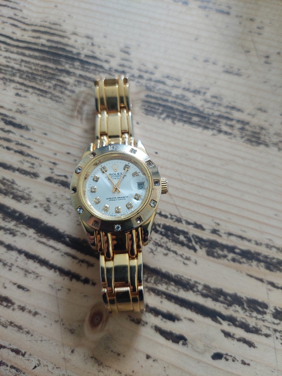 Dames rolex, Ophalen