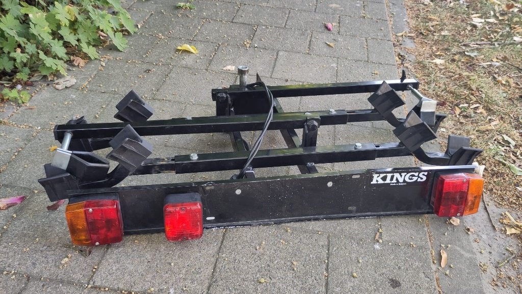 Fietsdrager Kings, Auto diversen, Fietsendragers, Ophalen, 2 fietsen, Gebruikt, Trekhaakdrager