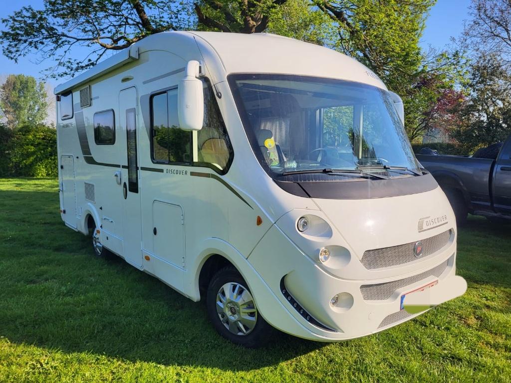 Fleurette Discover intergraal camper, Caravans en Kamperen, Mobilhomes, Integraal, Standaard zit, Fiat, 6 tot 7 meter