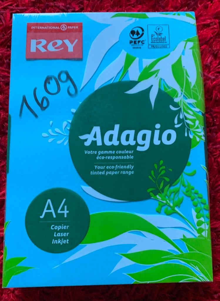 Papier A4 bleu, Diversen, Papierwaren, Ophalen, Nieuw