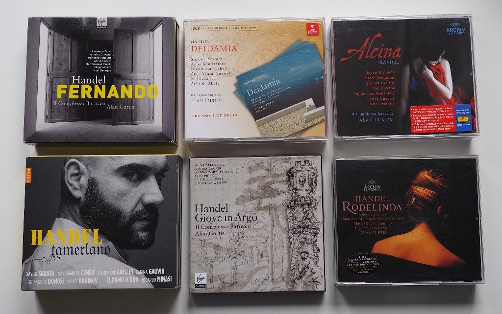 HÄNDEL : NICE LOT, COFFRETS DE CD POUR ORATORIES/OPÉRAS, Baroque, Enlèvement ou Envoi, Comme neuf, Coffret