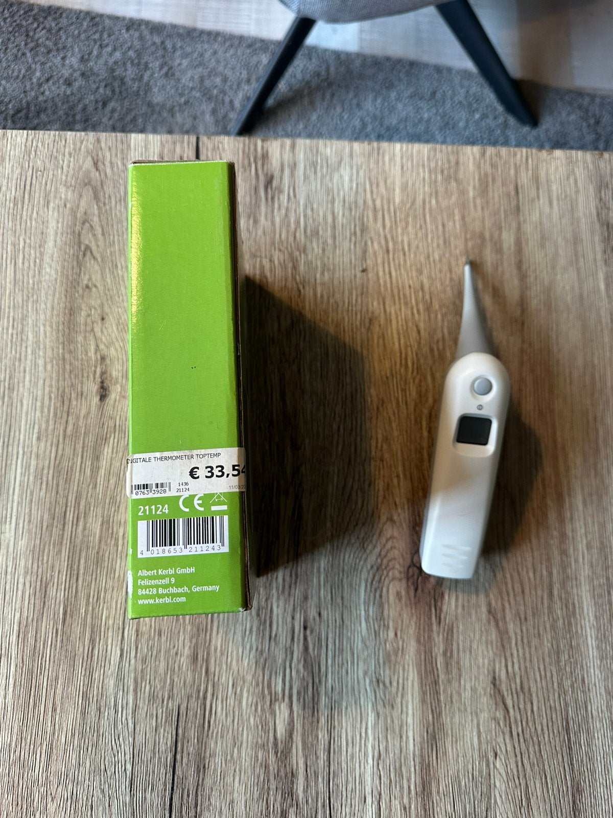 TopTemp thermometer paard, Ophalen of Verzenden, Zo goed als nieuw