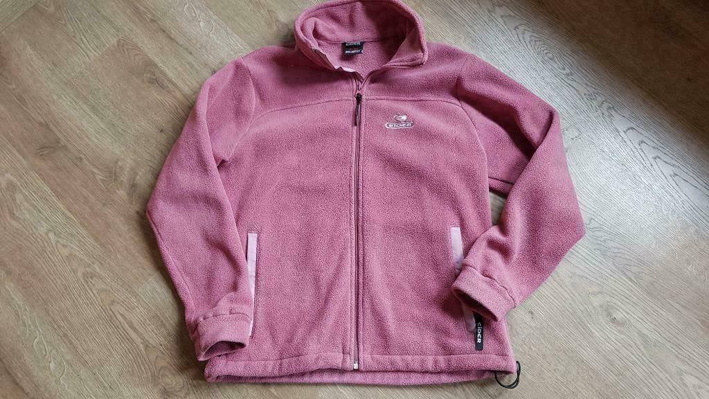 roze fleece vest / trui / gilet Eider maat Medium - Large, Ophalen of Verzenden, Roze, Gedragen, ANDERE