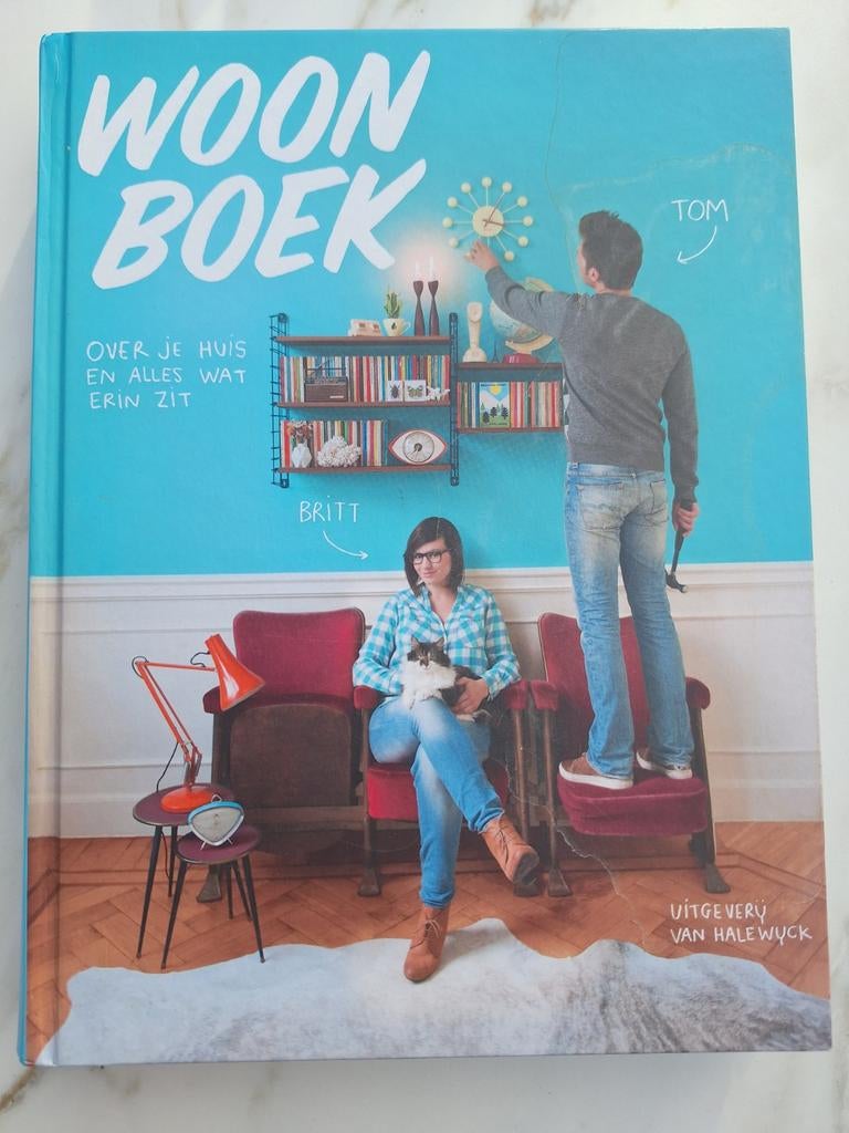 Britt Sebrechts - Woonboek, Boeken, Ophalen of Verzenden, Britt Sebrechts; Tom Cole