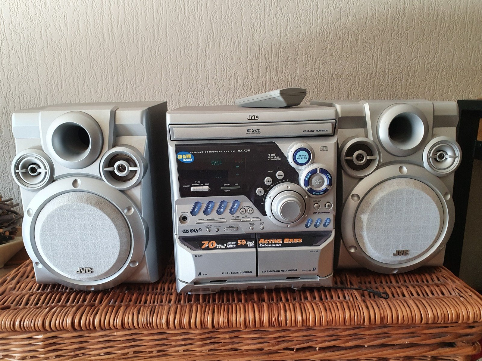 stereo toren van JVC, TV, Hi-fi & Vidéo, Enlèvement, JVC