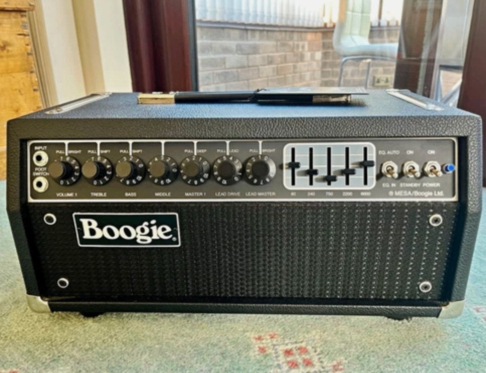 Ampli de guitare 2 canaux Mesa Boogie Mark IIC+ Reissue 75W, Enlèvement ou Envoi, Utilisé, Guitare, 50 à 100 watts