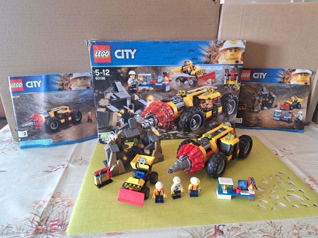 Lego city 60186 la foreuse du minerai, City, Enlèvement ou Envoi, Lego, Comme neuf