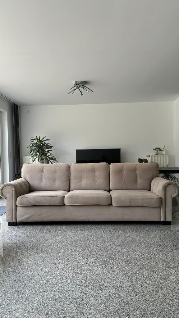 Sofa fauteuil, Ophalen, 250 tot 300 cm, Gebruikt, 75 tot 100 cm