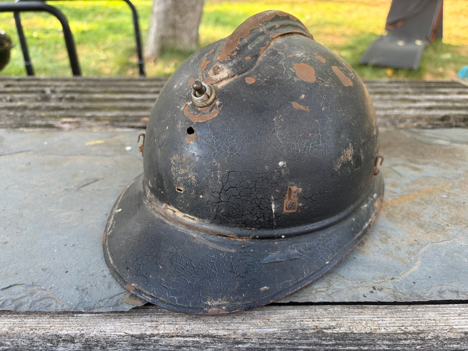 Adrian ww1 helm, Ophalen of Verzenden, Landmacht, Helm of Baret