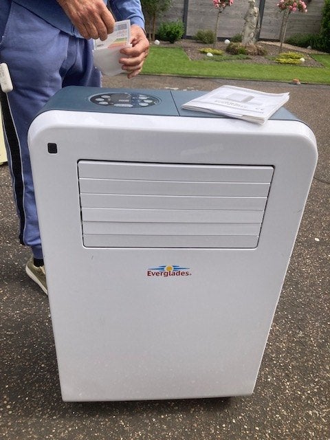 mobiele airco's, Ophalen, Mobiele airco