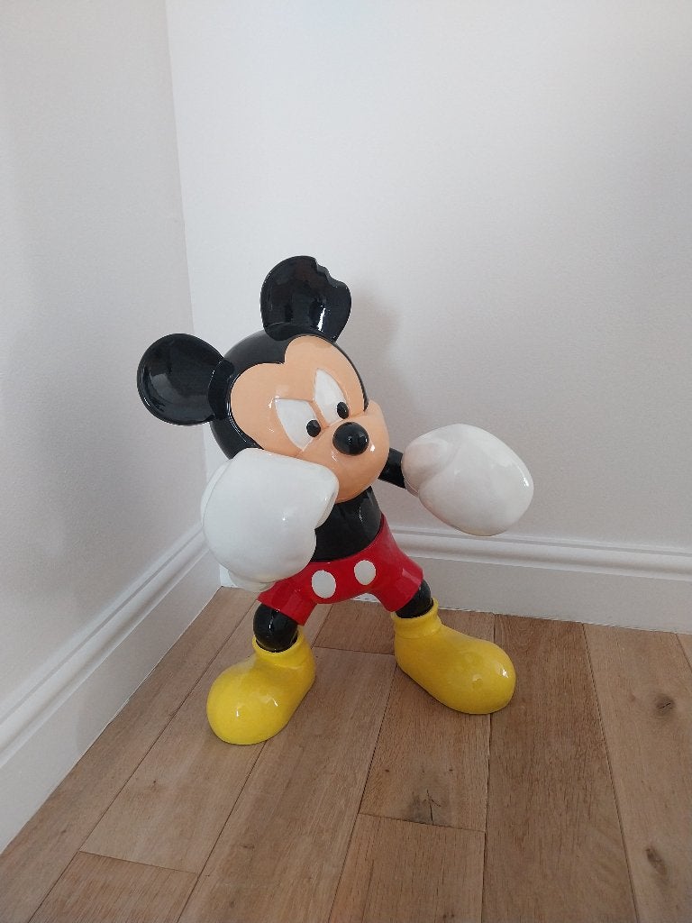 Mickey Mouse beeld 50 cm, Enlèvement, Mickey Mouse, Comme neuf, Statue ou Figurine