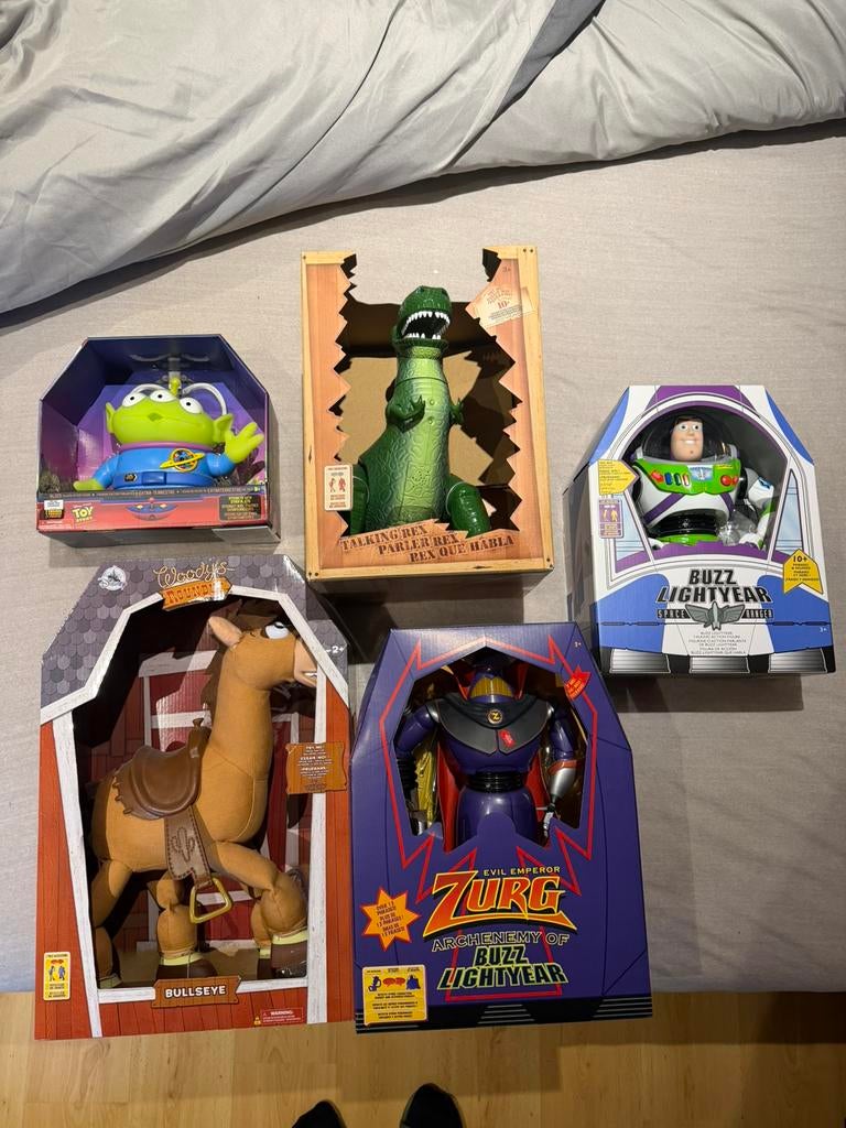 Toy Story actiefiguren, Verzamelen, Ophalen, Zo goed als nieuw