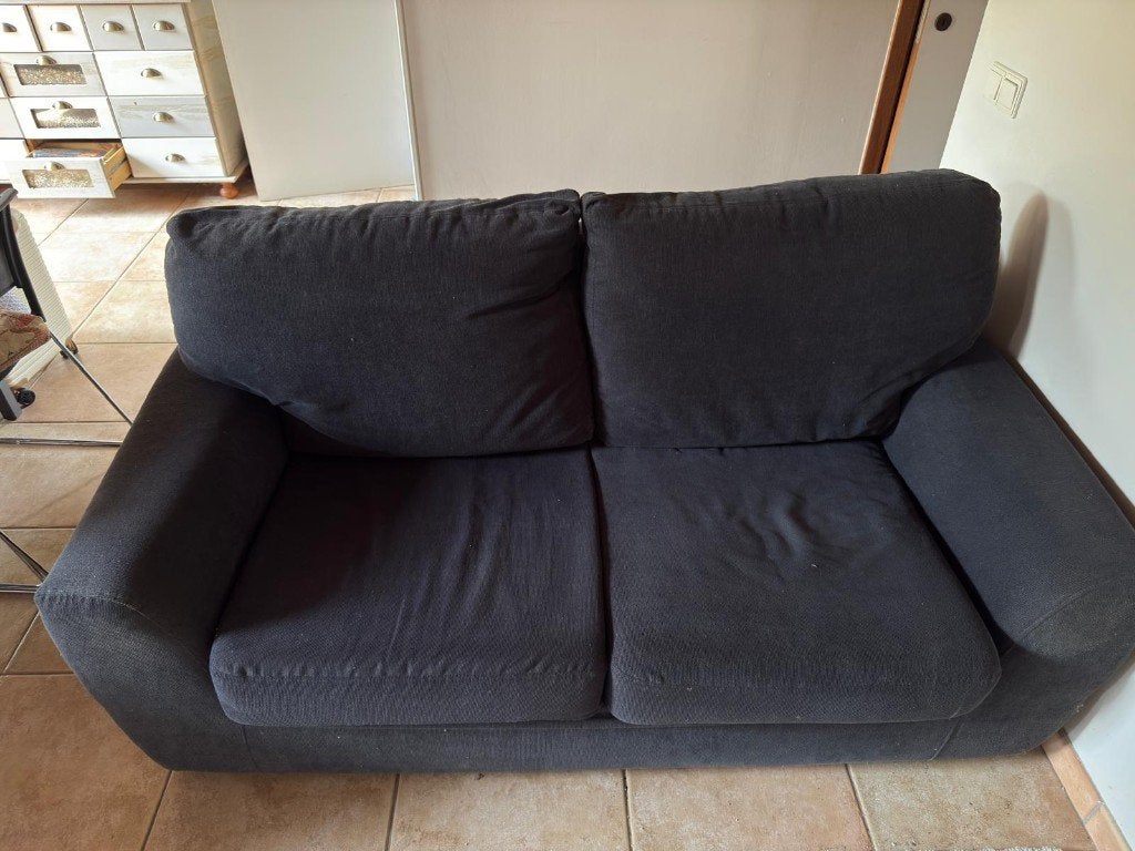 Canapé 2 places, Maison & Meubles, 75 à 100 cm, 200 à 250 cm, Banc droit, Enlèvement