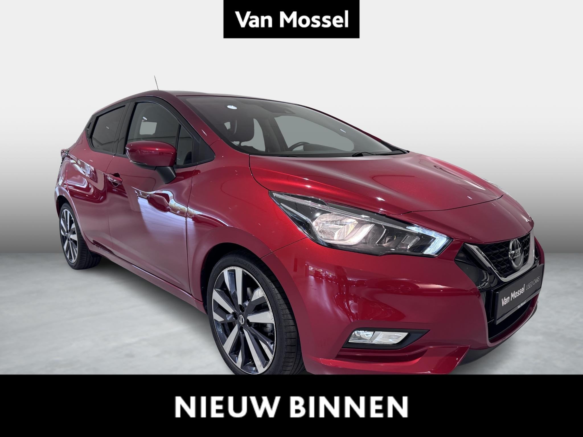 Nissan Micra 1.0 IG-T Xtronic Visia (automatique), Rouge, 1069 kg, Entreprise, Carnet d'entretien