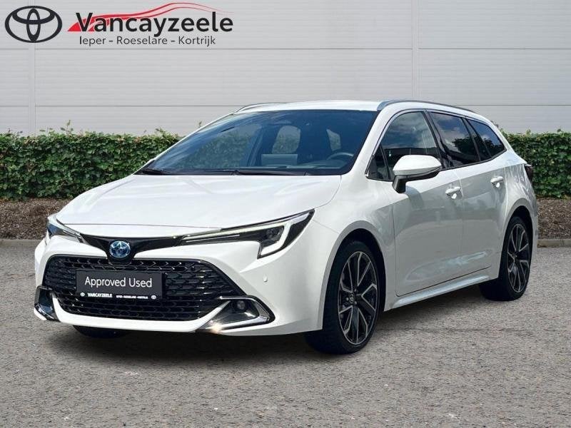 Toyota Corolla TS Premium+cam+gps+sens V+A, Autos, Toyota, Euro 6, Corolla, Noir, 5 portes