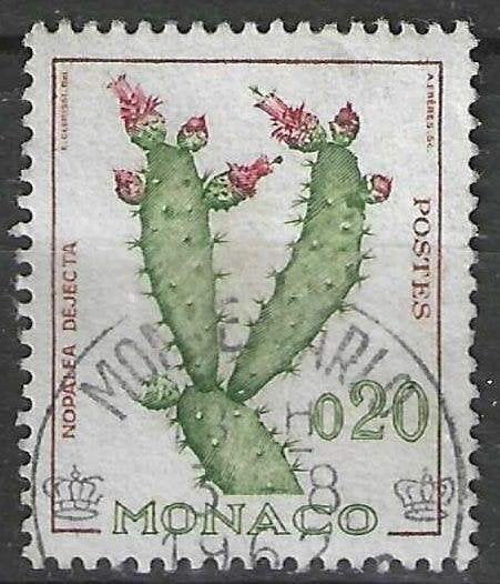 Monaco 1960/1965 - Yvert 543 - Nopalea dejecta - 20 cm (ST), Envoi, Monaco, Affranchi