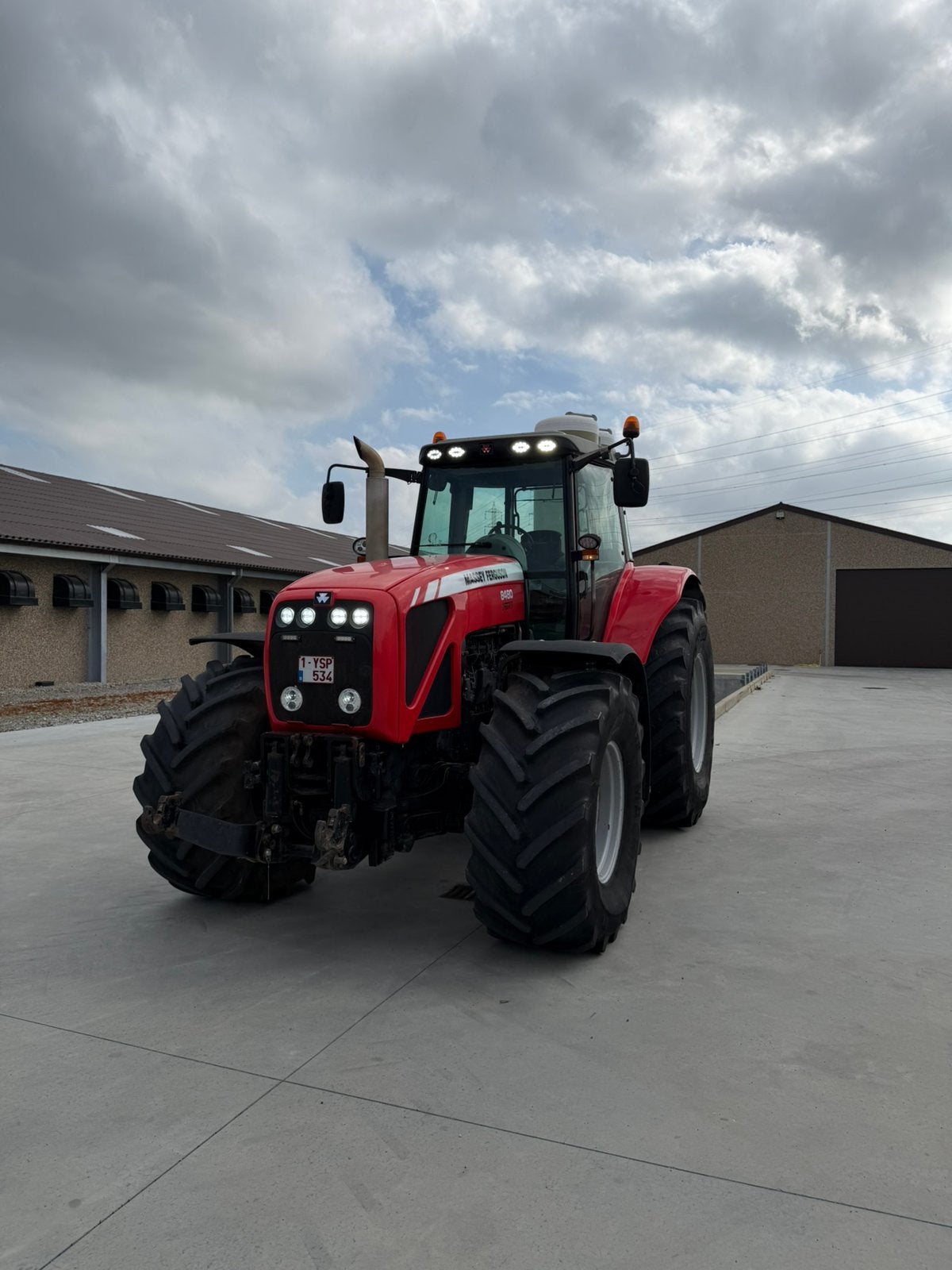 Massey Ferguson 8480, Ophalen, Massey Ferguson