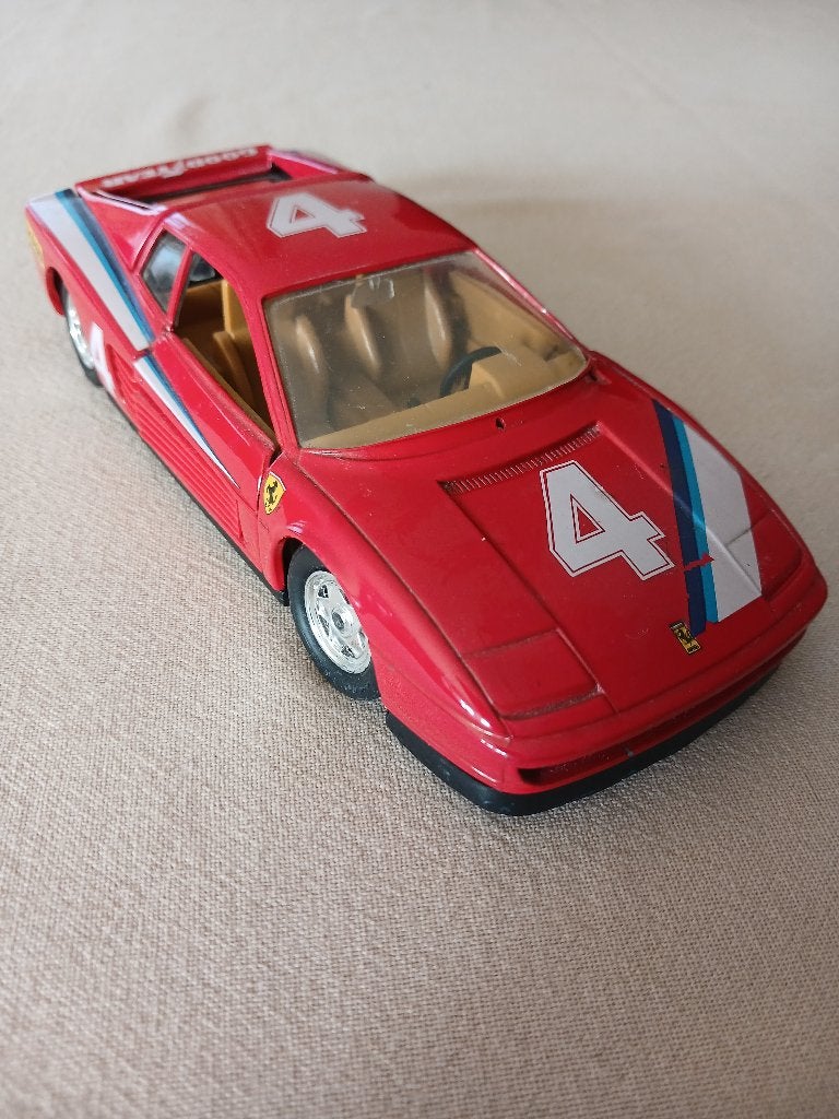 Miniatuur Ferrari Testarossa, Ophalen, Gebruikt