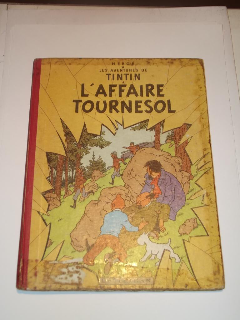 tintin L'affaire Tournesol, Eén stripboek, Ophalen of Verzenden, Gelezen, Hergé
