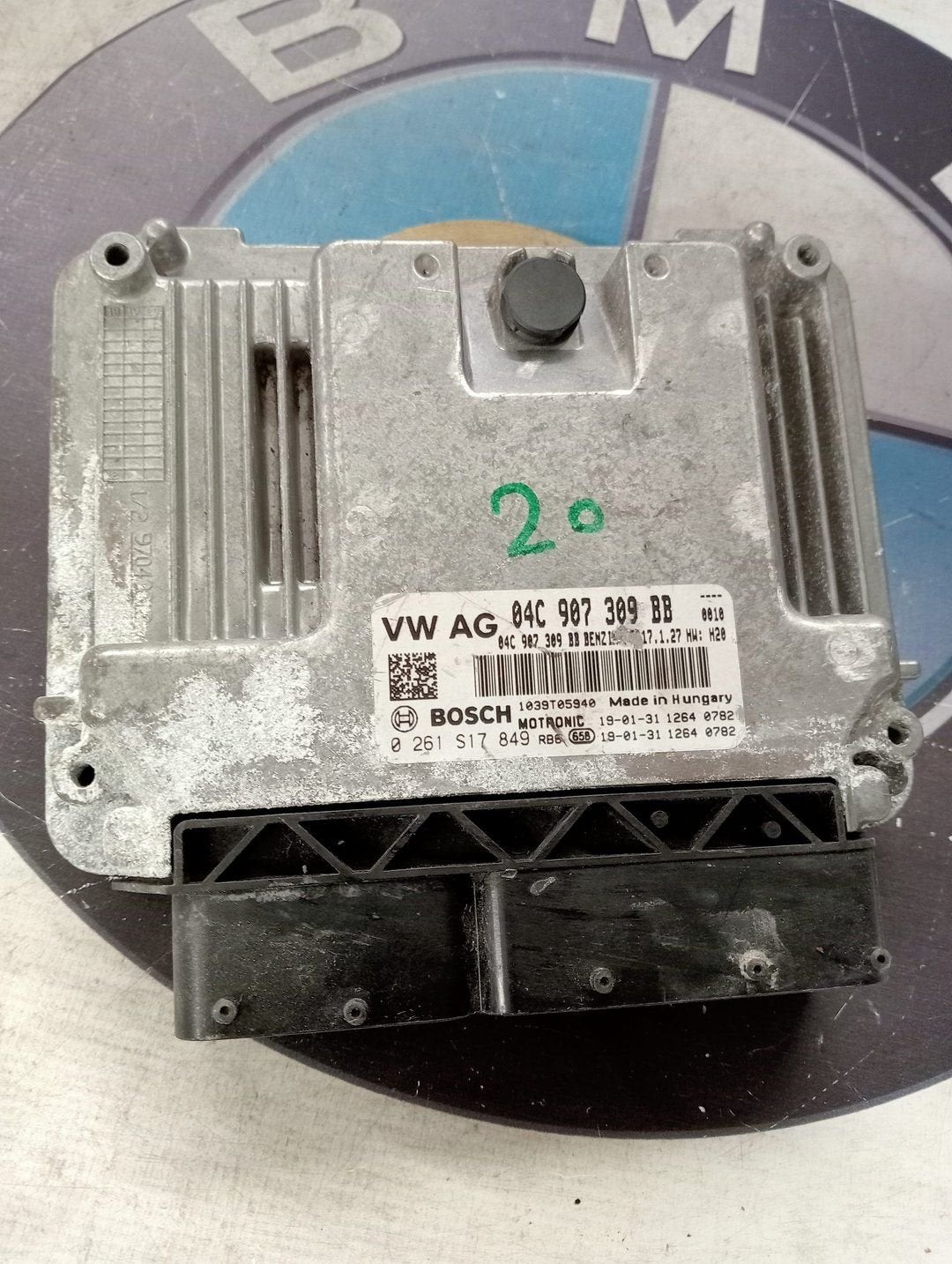 Audi A1 Computer Motormanagement 04C907309BB, -, Audi, Utilisé, -