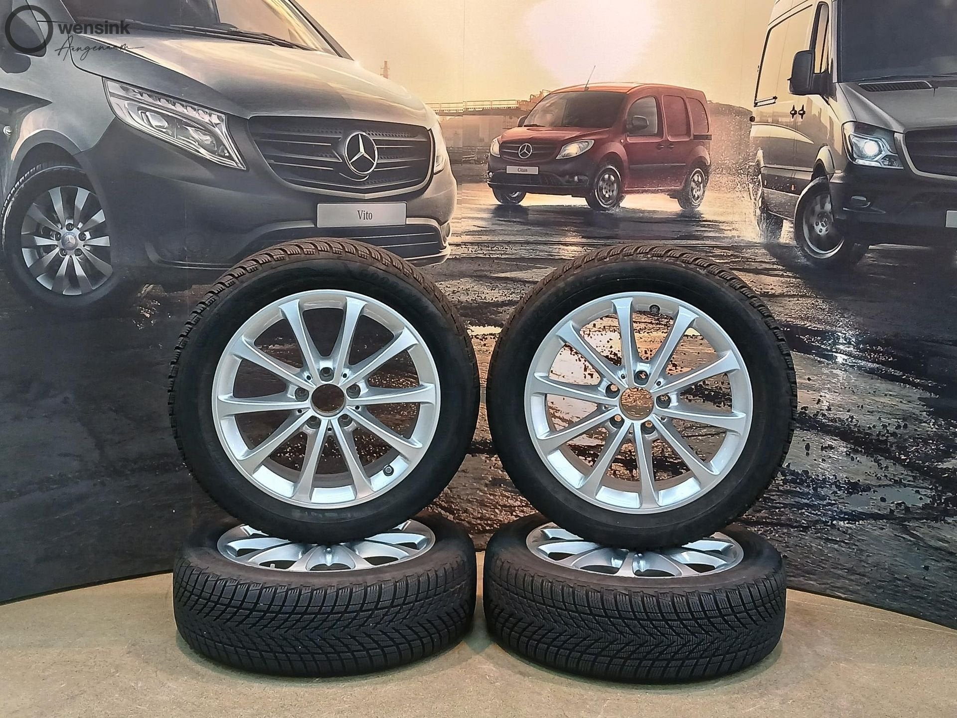 Winterset Mercedes-Benz A+B+CLa 177 17" (#1003), Pneus et Jantes, Pneus hiver, Véhicule de tourisme, -