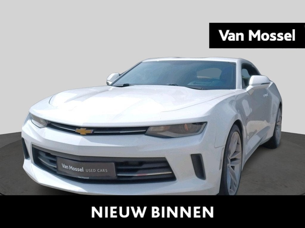 Chevrolet Camaro Coupé - Camera - Head Up - Full option, Automaat, Gebruikt, Camaro, Wit
