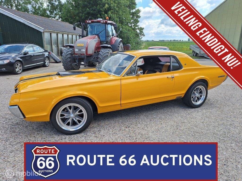 Mercury Cougar | 1967 | Route 66 Auctions, Achat, Entreprise, Boîte manuelle, Autre carrosserie