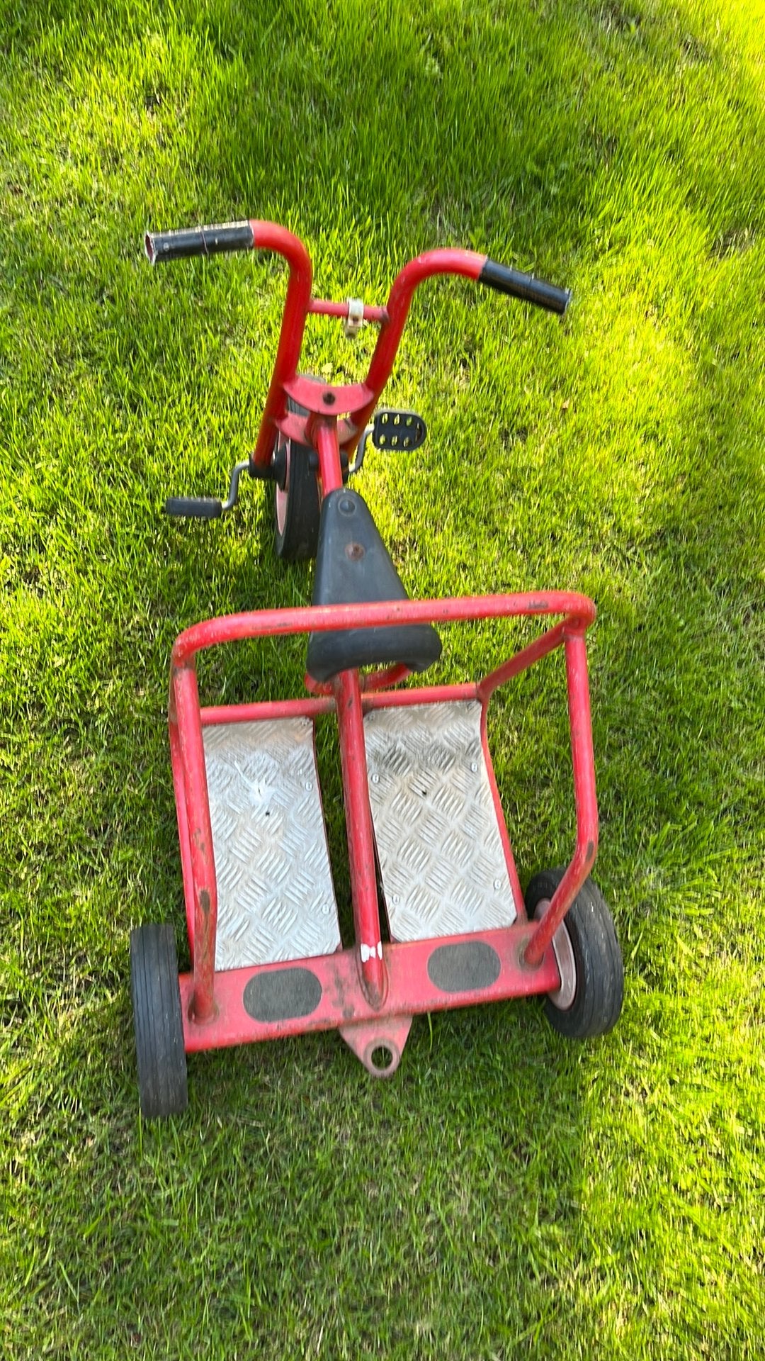 3 wieler 2 persoons, Kinderen en Baby's, Ophalen, Gebruikt, Duozit