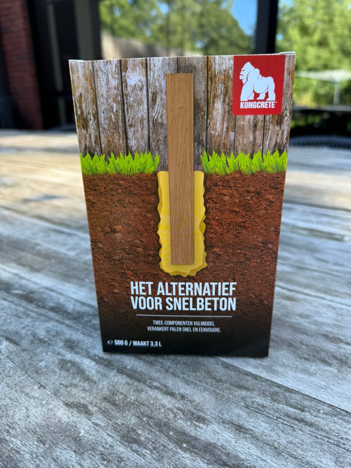 kongcrete 500gr, Ophalen of Verzenden, Nieuw