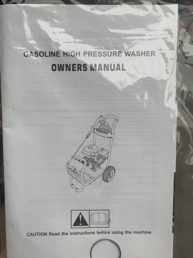 Hoge druk reiniger Nieuw, Jardin & Terrasse, Nettoyeurs haute pression, Enlèvement, Essence