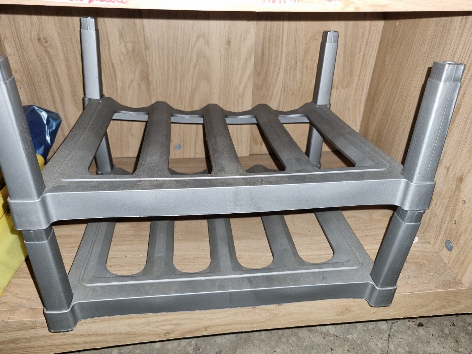 Rack Porte-bouteilles 8 bouteilles 
pour 8 bouteilles, Maison & Meubles, Enlèvement, Utilisé, Synthétique, 5 à 15 bouteilles