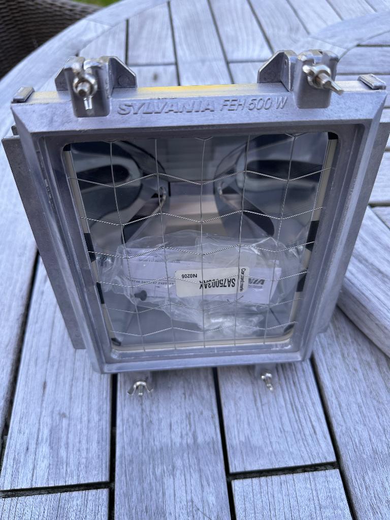 Sylvania FEH 500W - Projecteur d'ext. (en acier inoxydable), Enlèvement, Neuf