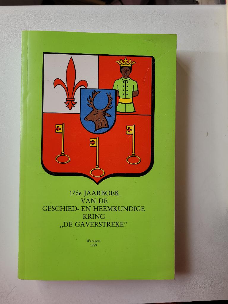 17de jaarboek van de heemkundige kring 'De Gaverstreke', Boeken, Ophalen, Zo goed als nieuw
