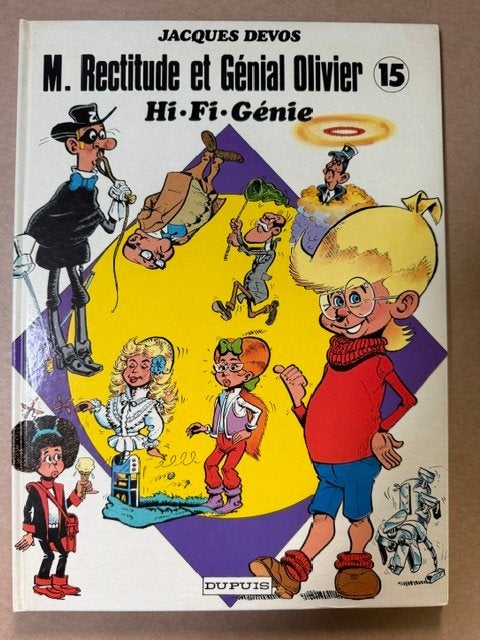 Genial Olivier tome 15 EO, Livres, BD, Enlèvement ou Envoi, Une BD, Utilisé, Jacques Devos