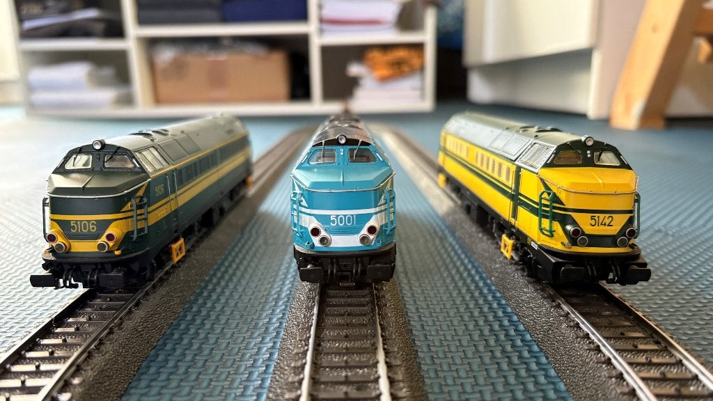 Mehano Prestige NMBS Reeks 51, Hobby en Vrije tijd, Overige merken, Wisselstroom, Locomotief, Ophalen of Verzenden