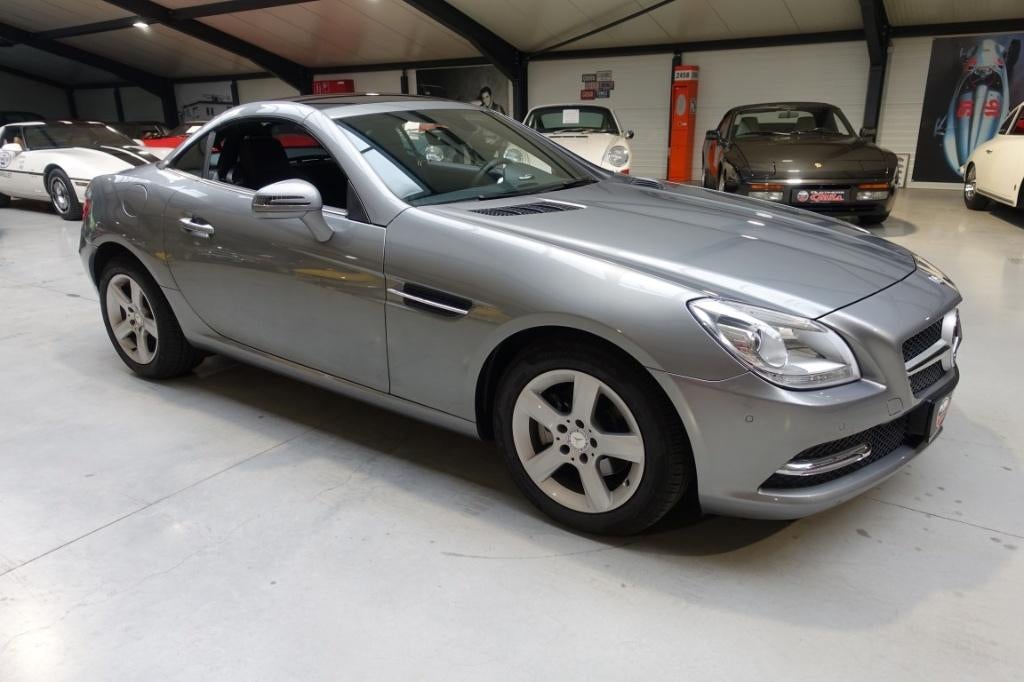 2013 Mercedes SLK, Auto's, Lederen bekleding, Achterwielaandrijving, 4 cilinders, Cabriolet