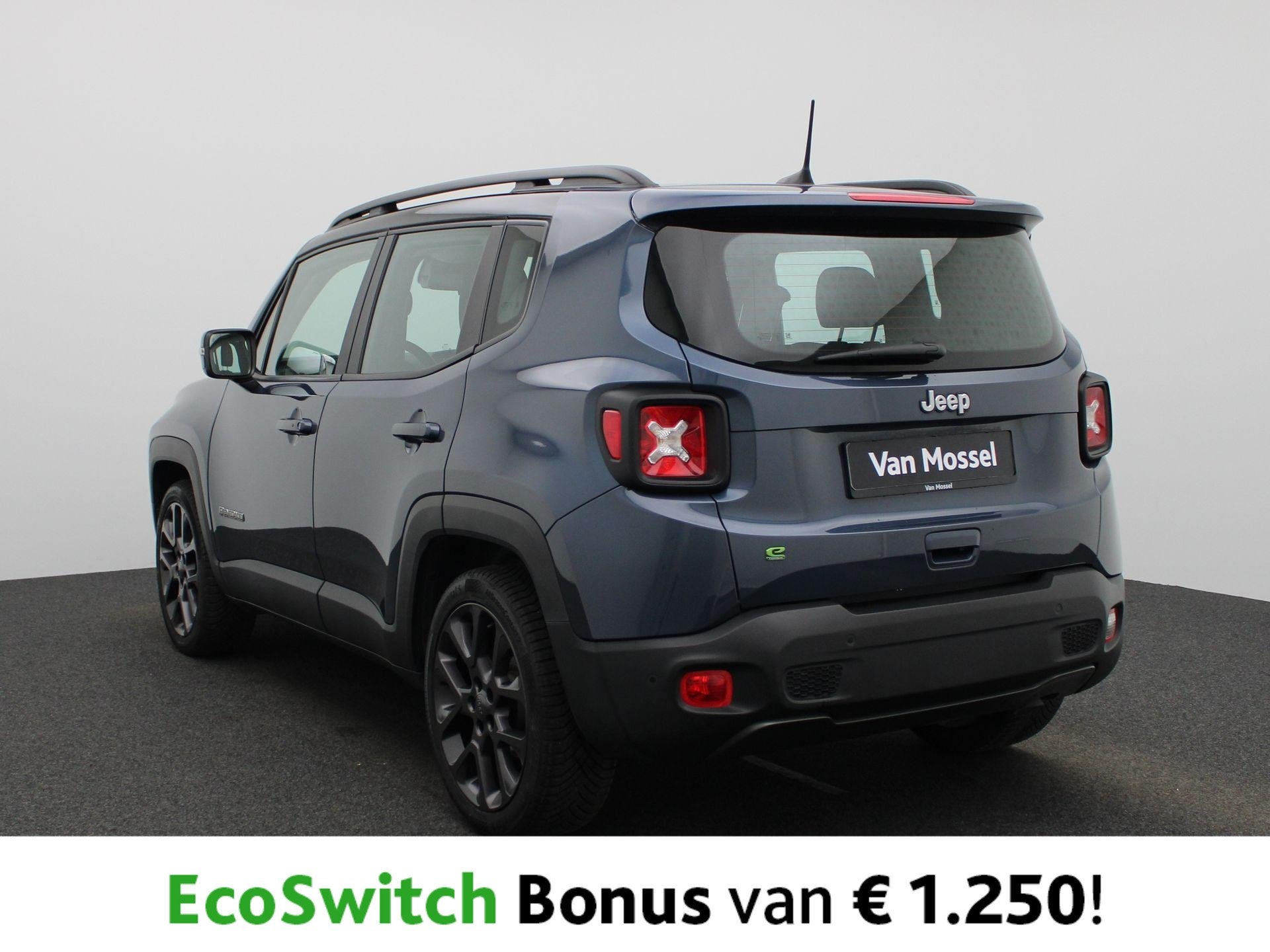 Jeep Renegade 1.5 Turbo T4 130 4x2 MHEV DCT7 Limited PDC A |, Stof, Gebruikt, 4 cilinders, Blauw
