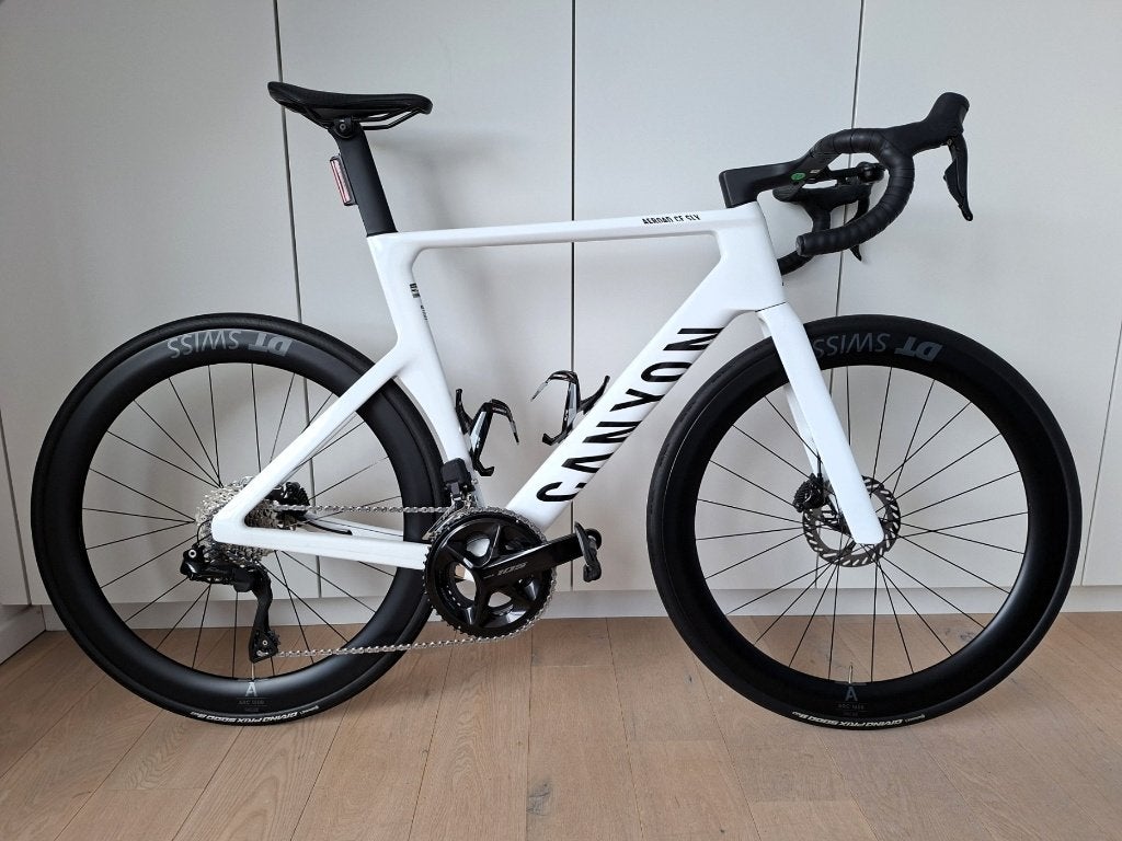 Canyon Aeroad CF SLX 7 Di2 105 maat L (58), Autres marques, 57 à 61 cm, Comme neuf, Enlèvement