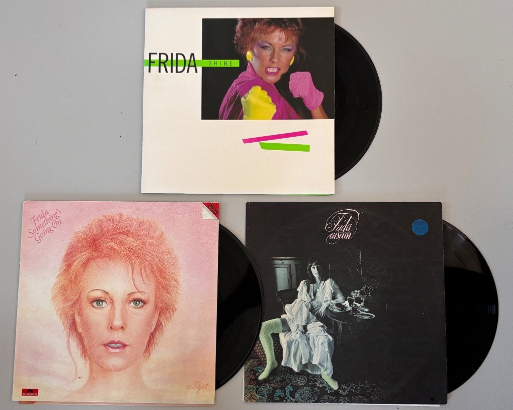 Frida (ABBA) 3 solo LP’s, Ophalen of Verzenden, LP