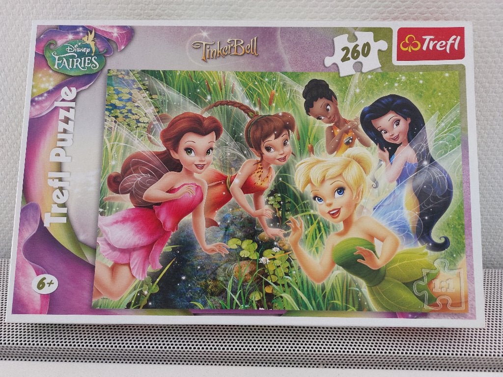 Puzzel Disney TinkerBell 260st - Trefl, Enlèvement, Plus de 50 pièces, Comme neuf, 6 ans ou plus