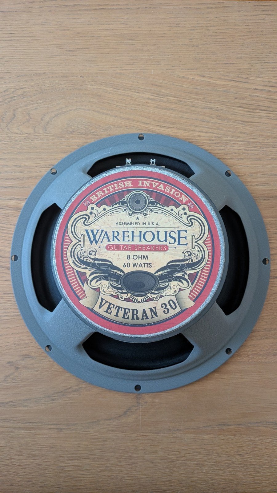 WGS Veteran 30 speaker - 12 Inch 8 Ohm - 60 Watts, Muziek en Instrumenten, Ophalen of Verzenden, Zo goed als nieuw, Gitaar, 50 tot 100 watt