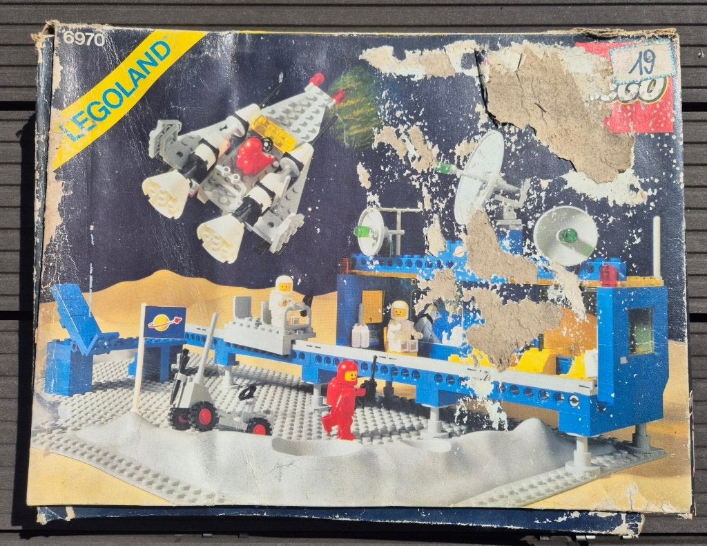 Lego 6970 - Beta I Command Base (1980), Instructions incluses, Enlèvement ou Envoi, Lego, Ensemble complet