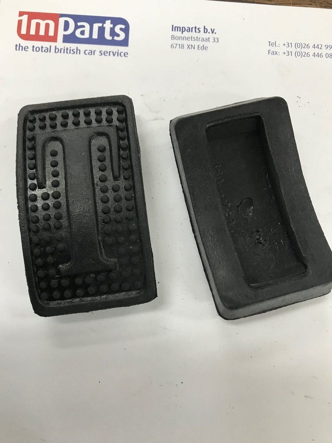 Nieuw pedaal rubber voor uw TRIUMPH TR en Spitfire. Per stuk, Neuf, -, Autres marques automobiles, -
