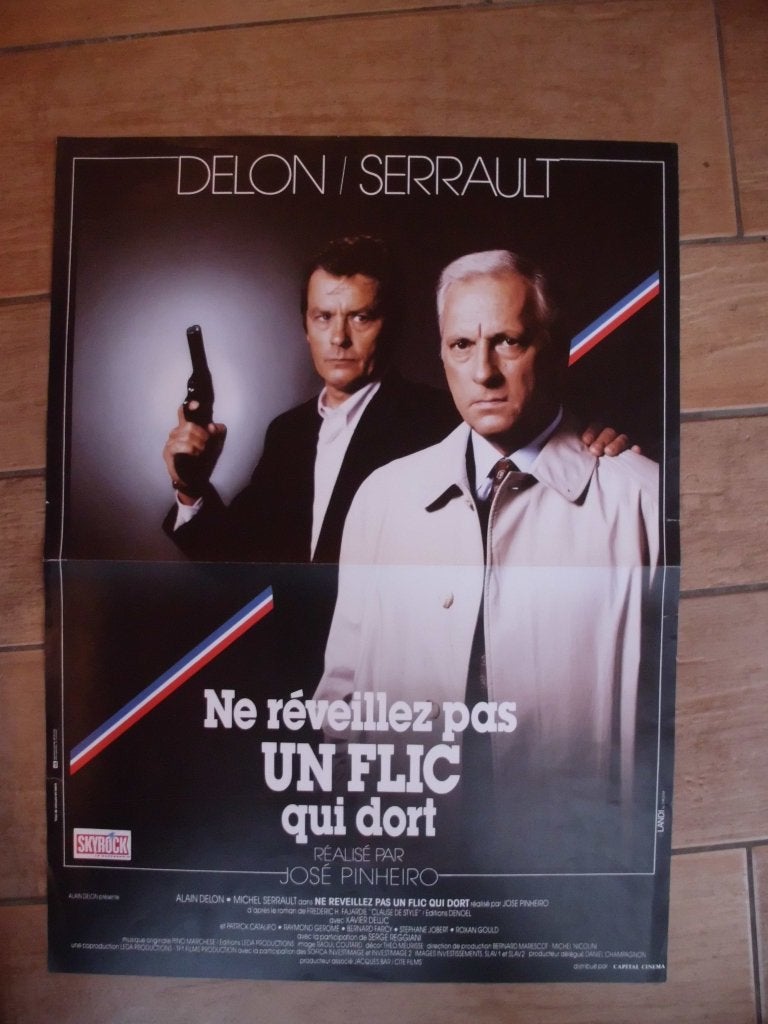 filmaffiche Alain Delon Ne reveillez pas filmposter, Verzamelen, Posters, Rechthoekig Staand, Ophalen of Verzenden, Zo goed als nieuw